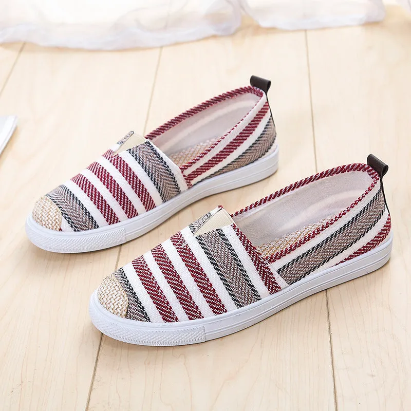 Women's Cloth Thomas Korean Style Slip-on Canvas Shoes