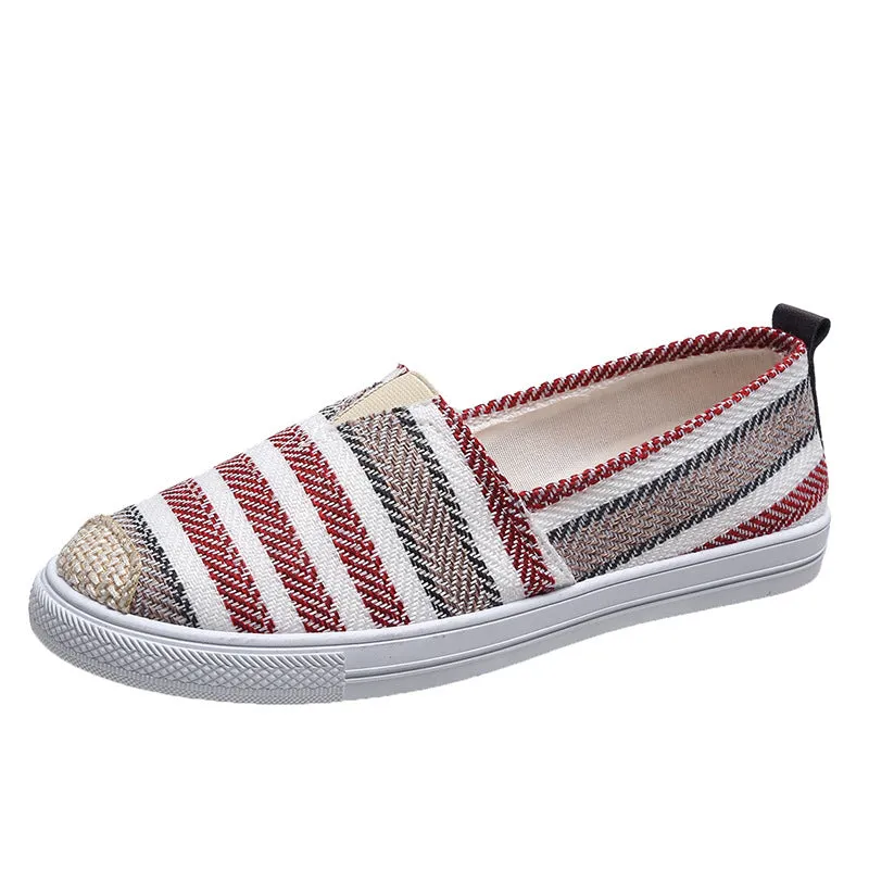 Women's Cloth Thomas Korean Style Slip-on Canvas Shoes