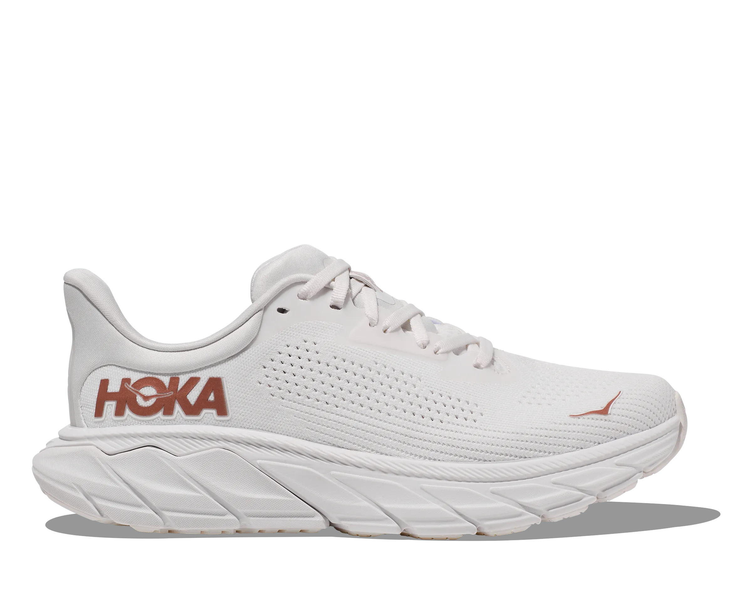 Women's Hoka Arahi 7 1147851BSG Color:  Blanc De Blanc/Rose Gold