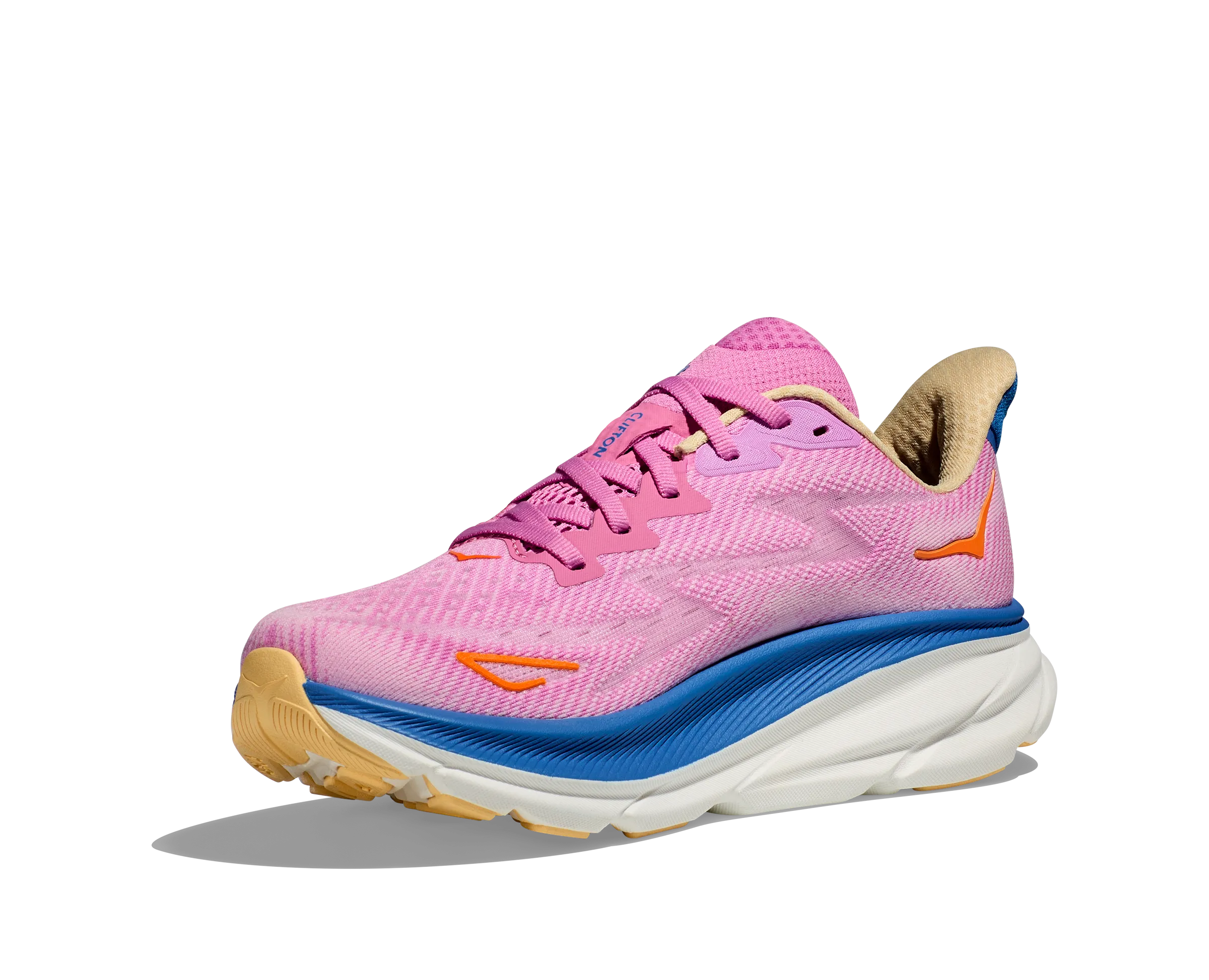 Women's Hoka Clifton 9 Color: Cyclamen/ Sweet Lilac