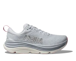 Women's HOKA Gaviota 5 Running Shoe in Sea Ice / Pink Twilight