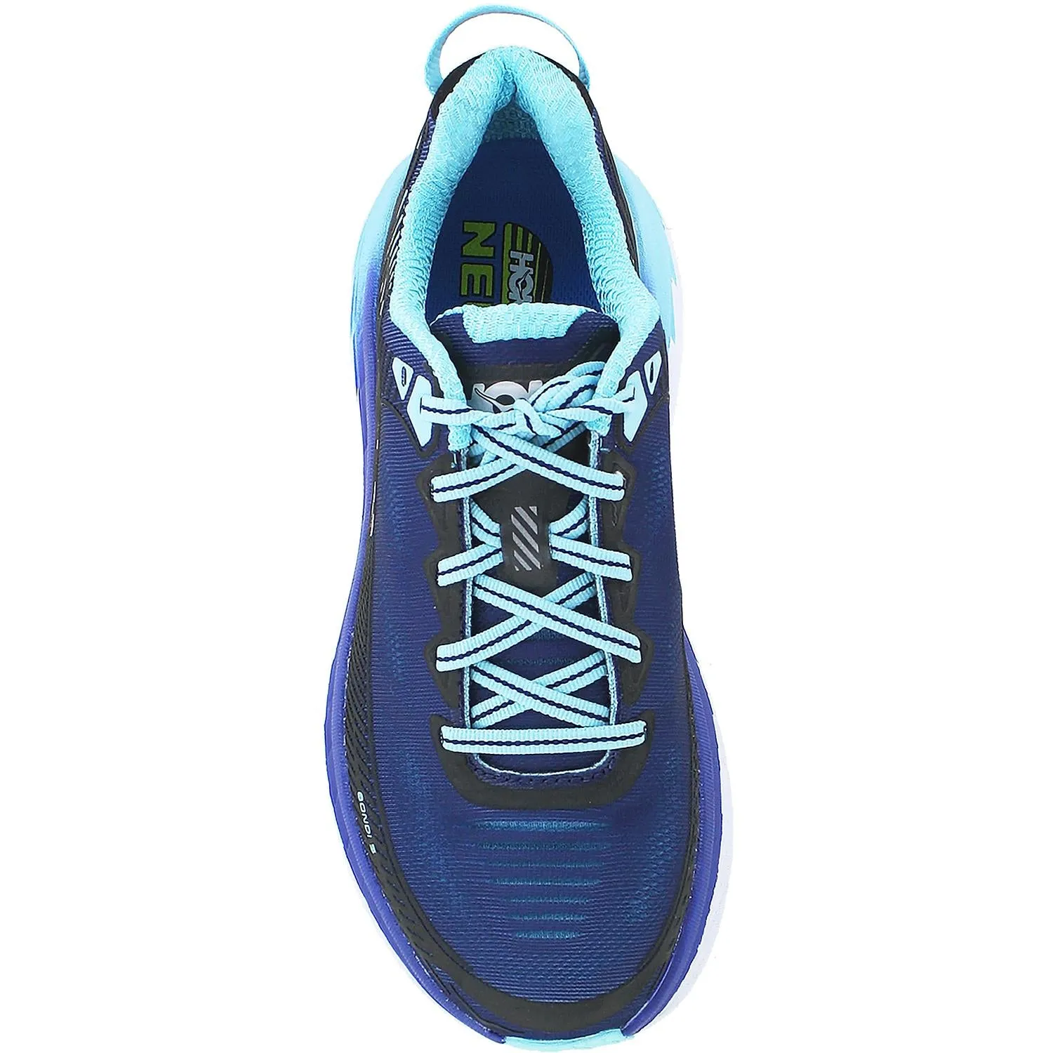 Women's Hoka One One Bondi 5 Medieval Blue/Blue Radiance Mesh