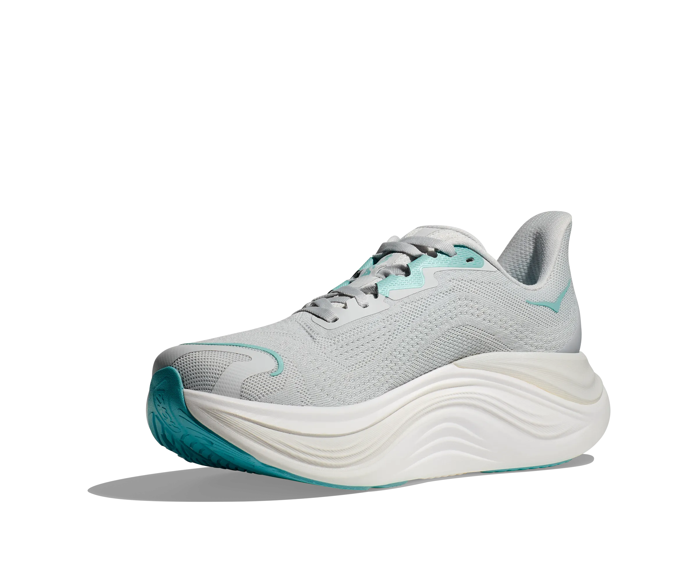 Women's Hoka Skyward X Color: Cosmic Grey / Rose Gold