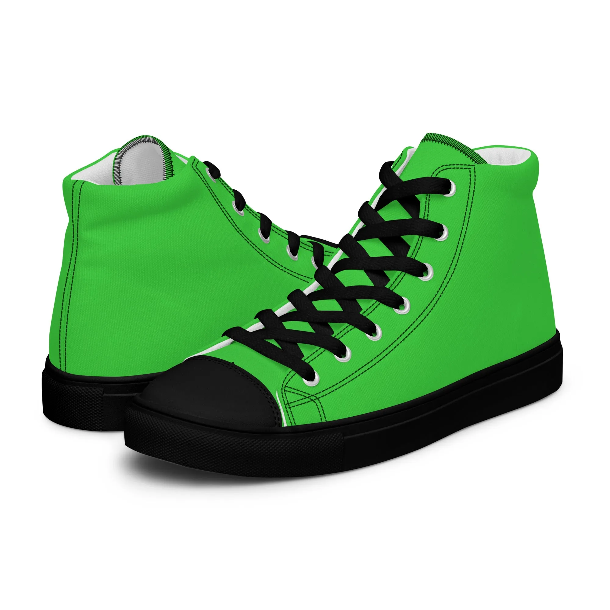 Women’s Lime Green High Top Shoes