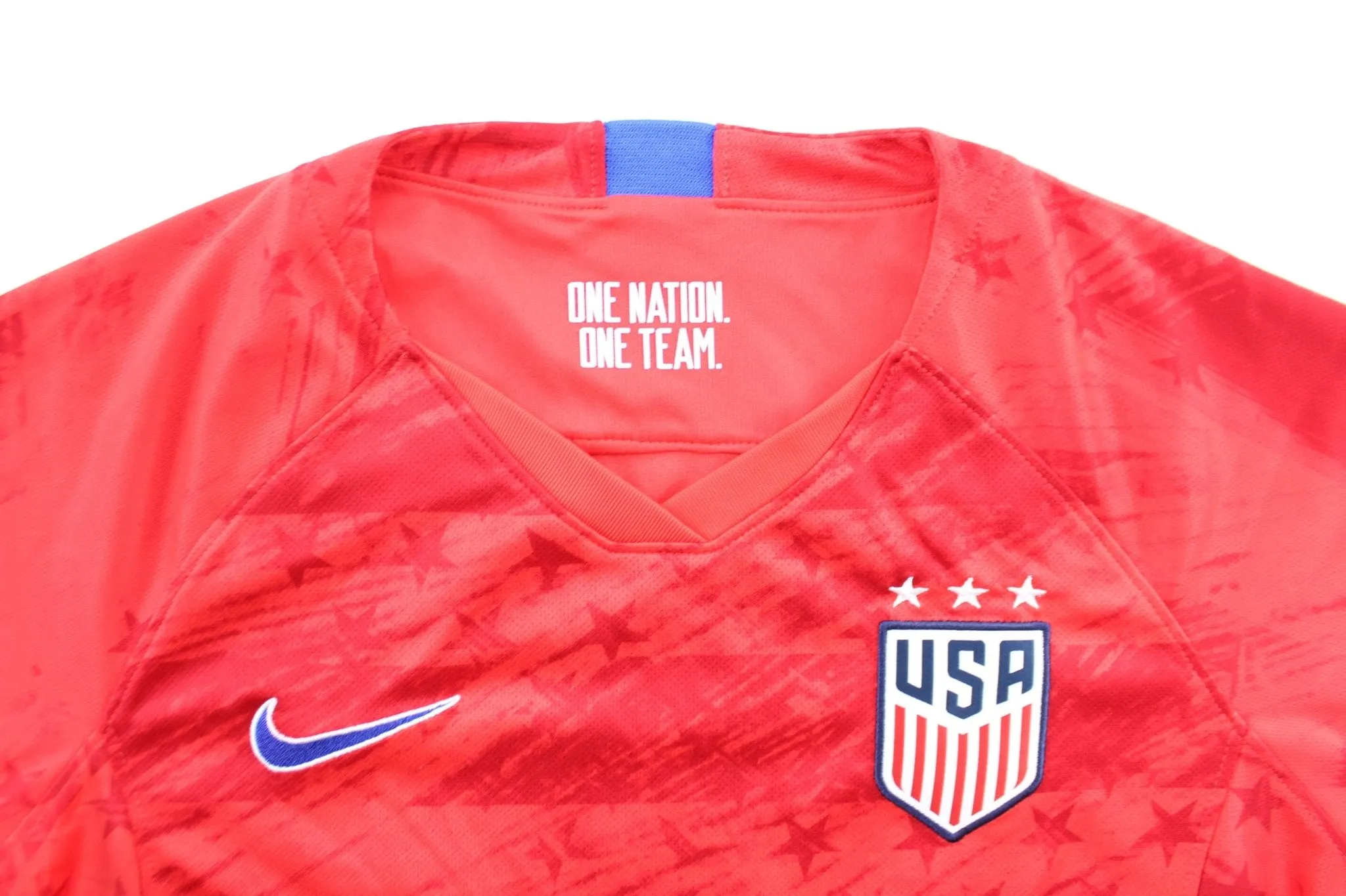 Women's Nike Embroidered Logo Team USA #17 Heath Soccer Jersey