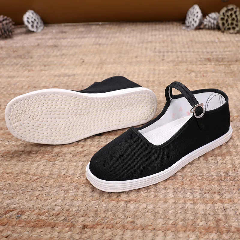 Women's Old Handmade Rural Sewing Canvas Shoes