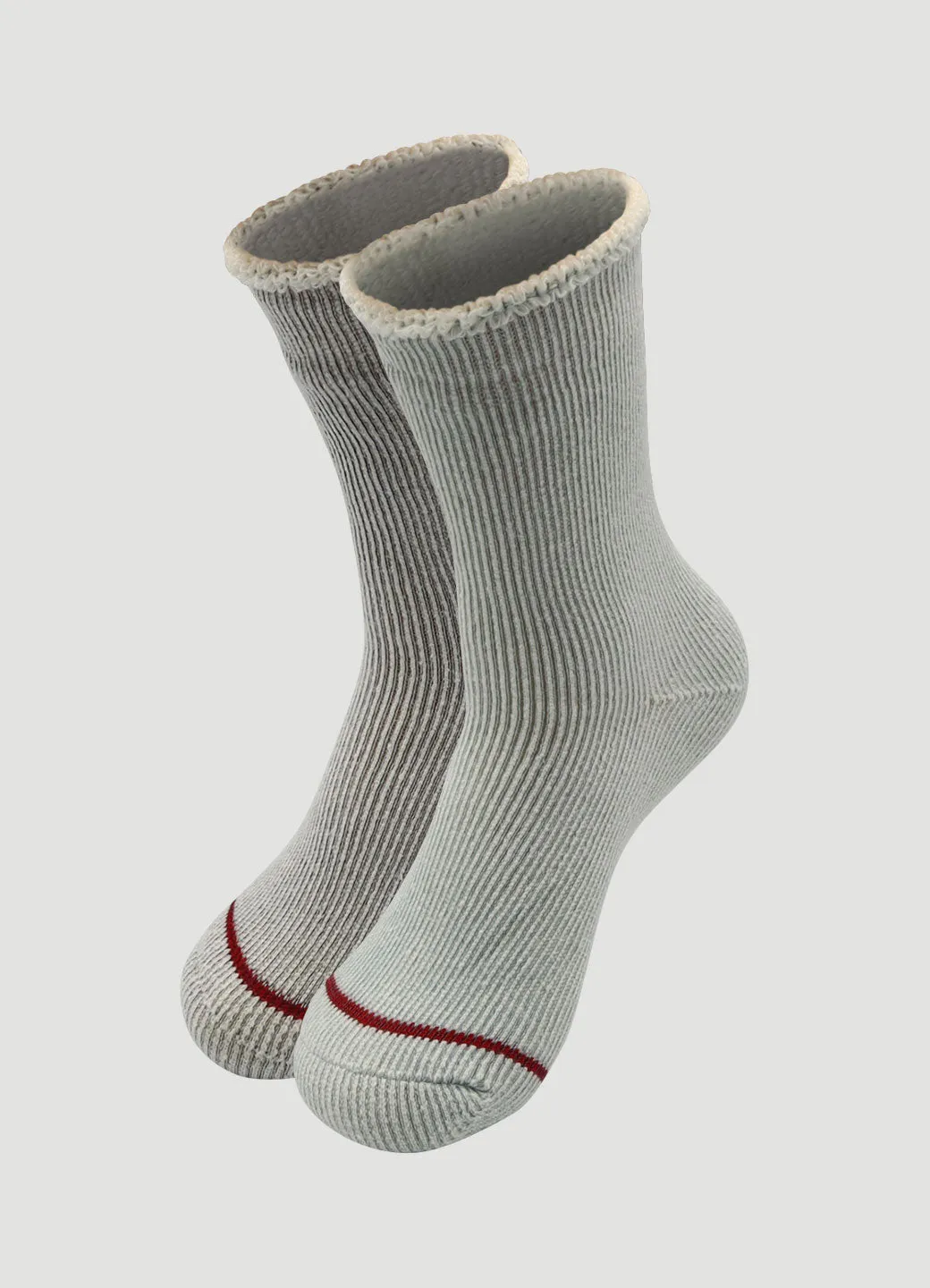 Women's Ultra Soft Thermal-Lined Crew Socks 2-Pack