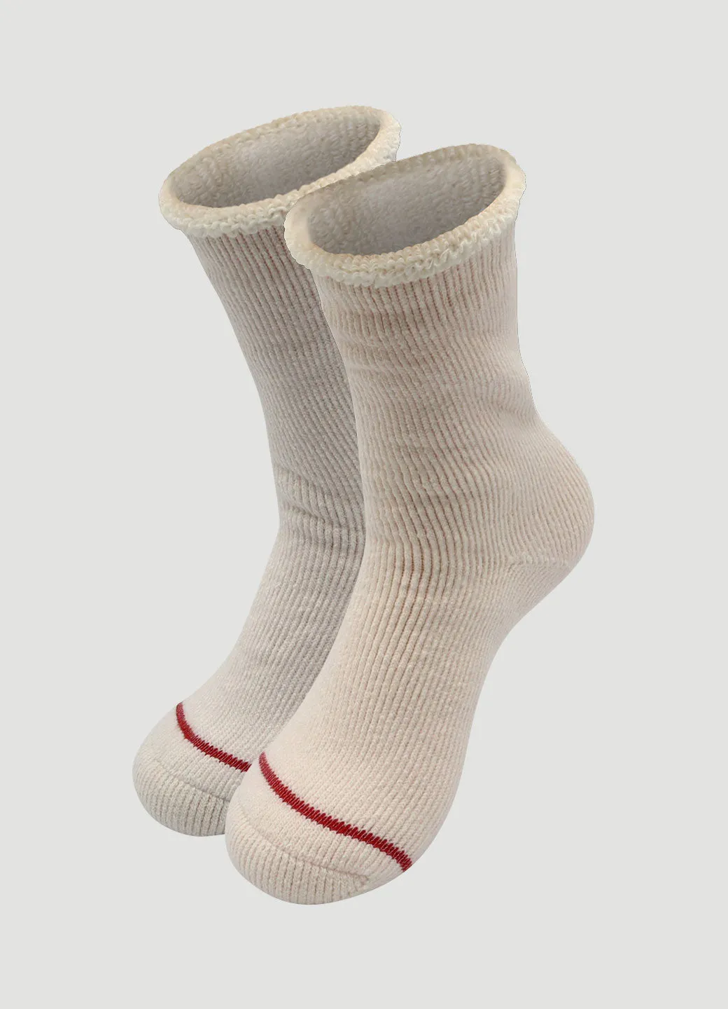 Women's Ultra Soft Thermal-Lined Crew Socks 2-Pack